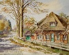 Binnenland - Dorf Schürsdorf reetgedecktes Fachwerkhaus Hans Möller Aquarell  Motiv: Schürsdorf Technik: Aquarell Künstler: Hans Möller Urheberrecht: Kay Möller / Annelies Möller Album: Schleswig-Holstein Kategorie: Binnenland - Dorf Thema: Impressionen Binnenland : Hans Möller, Aquarell, Schleswig-Holstein, Binnenland - Dorf, Schürsdorf reetgedecktes Fachwerkhaus, Schürsdorf, Impressionen Binnenland, Kay Möller / Annelies Möller, Weitere Infos unter : www.maler-hans-moeller.de, mail: info@maler-hans-moeller.de
